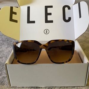 Electric ⚡️ sunglasses ⚫️🟡 Honey Bee matte tort